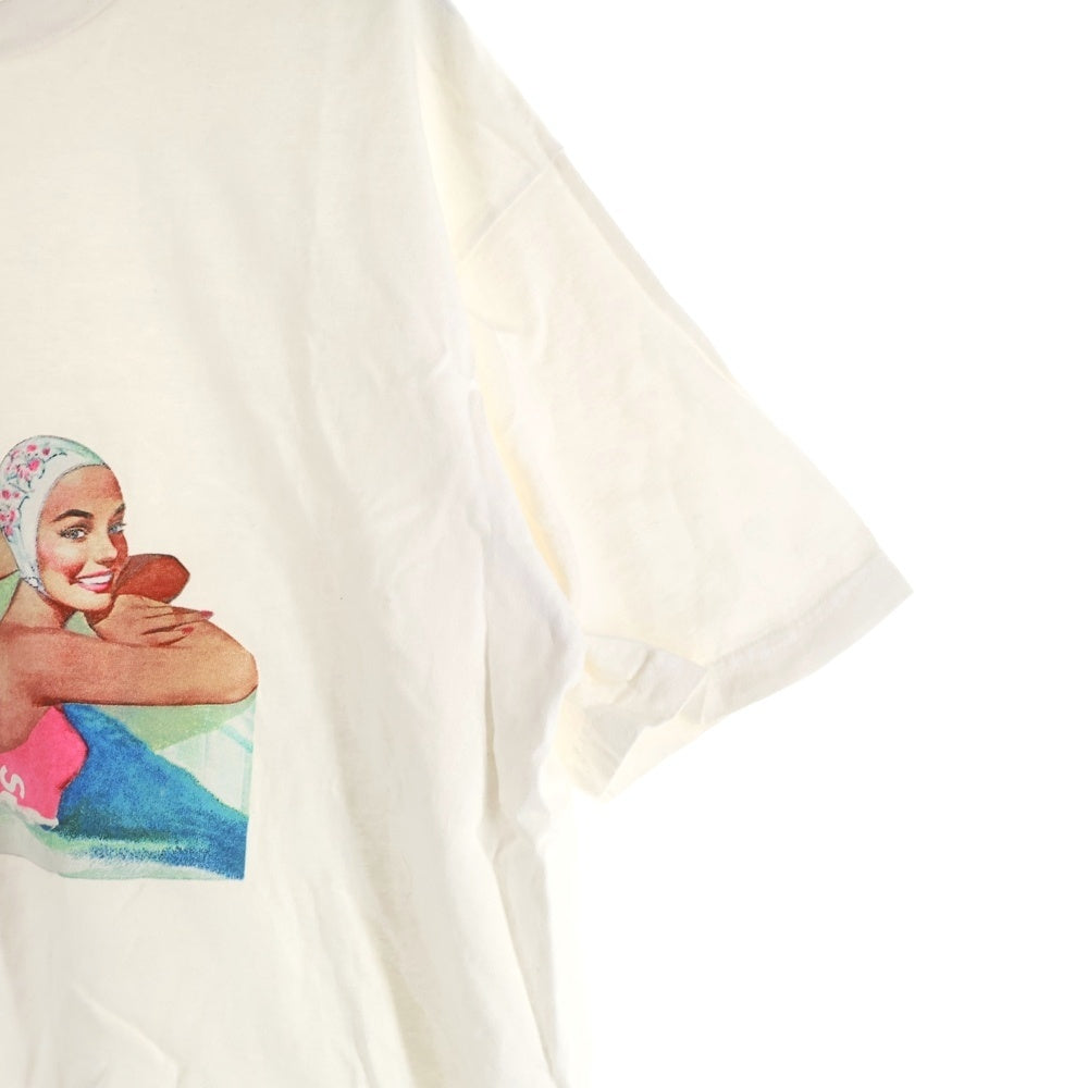 SUPREME(シュプリーム) 18SS SWIMMERS TEE スイマーズプリント 半袖Tシャツ カットソー ホワイト