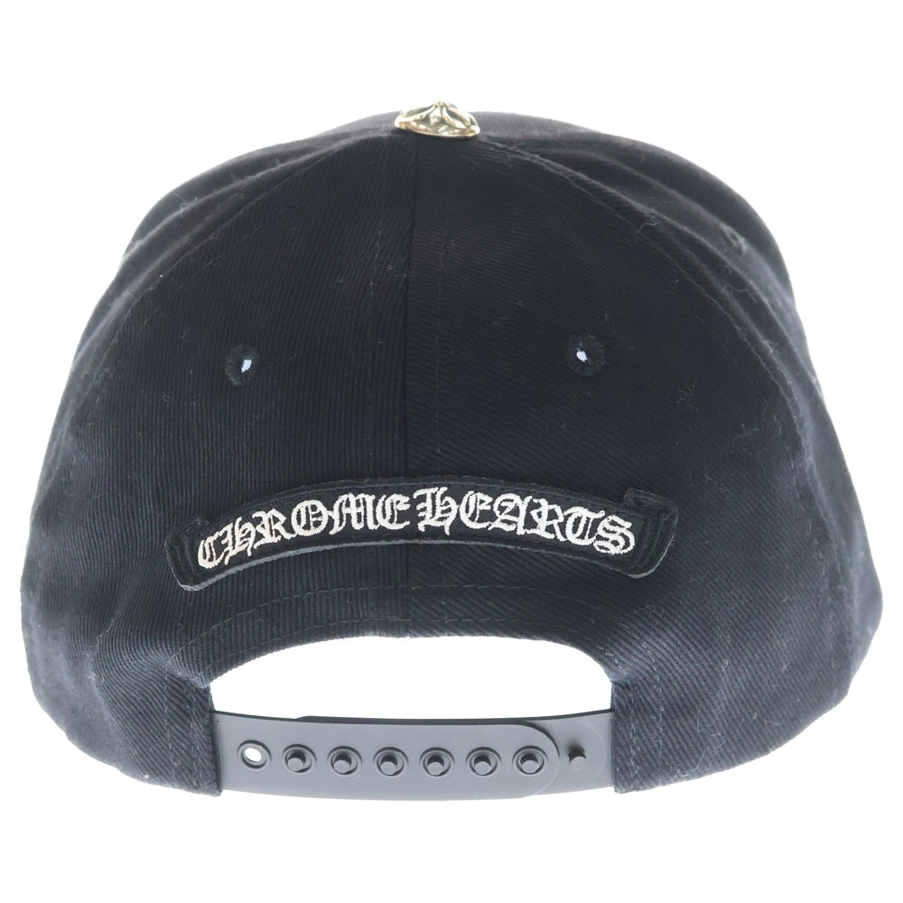 CHROME HEARTS(クロムハーツ) Vertical Logo Hat CHロゴ ベースボールキャップ 帽子 ブラック