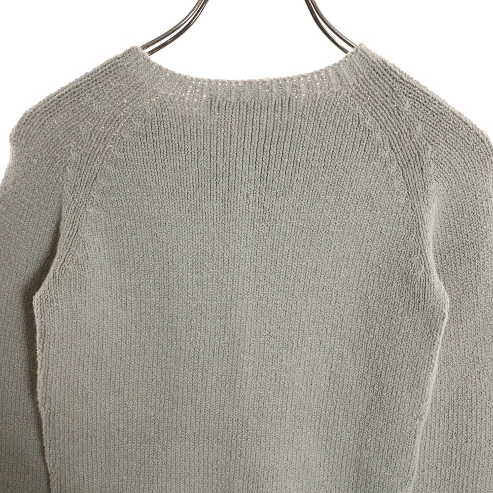 Acne Studios(アクネ ストゥディオズ) フロント刺繍入り ボタンアップ カーディガン FN-WN-KNIT000858 グレー