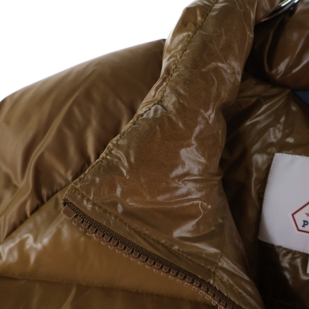 PYRENEX(ピレネックス) VINTAGE MYTHIC 2 ヴィンテージ シミック W23PJ2 フロントジップアップダウンジャケット ブラウン