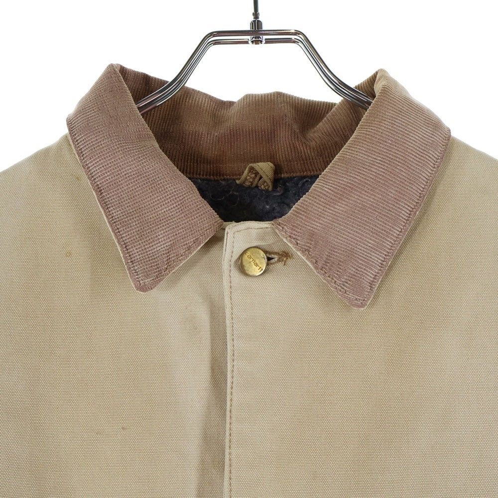 CARHARTT(カーハート) ブランケット裏地付き ダックチョアコート ブラウン