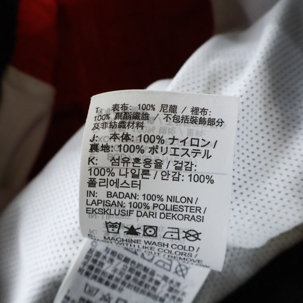 NIKE(ナイキ) BIG SWOOSH JKT ビッグスウォッシュジャケット DR9005-657 フロントジップアップ ナイロンジャケット ホワイト/レッド