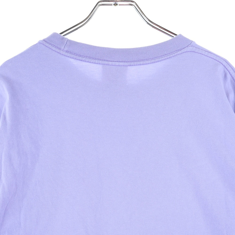 NO BRAND(ノーブランド) PALAGRAPH パラグラフ 22SS HAPPY FEELING LONG SLEEVE T-SHIRT ハッピー フィーリングロングスリーブTシャツ パープル