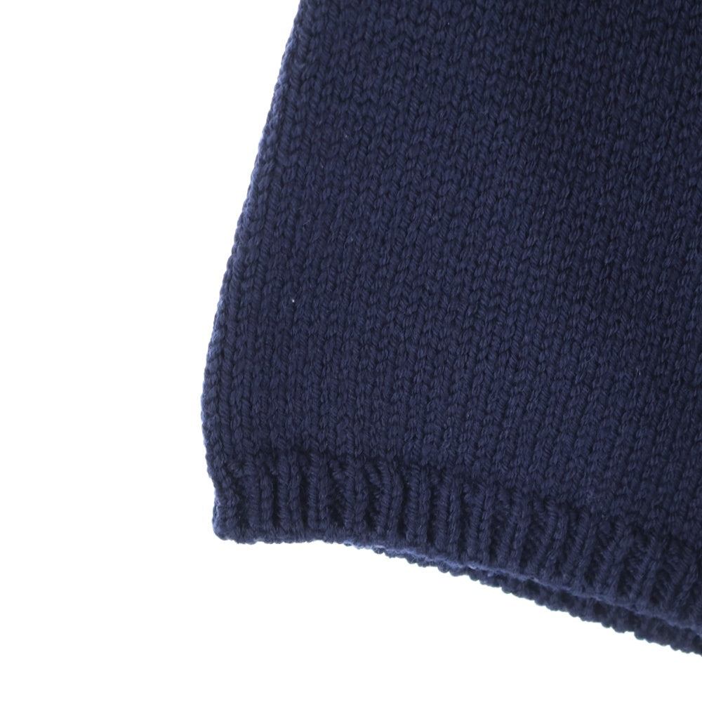 RAF SIMONS(ラフシモンズ) 19AW RSロゴ 915864 プルオーバーニット ネイビー/ホワイト