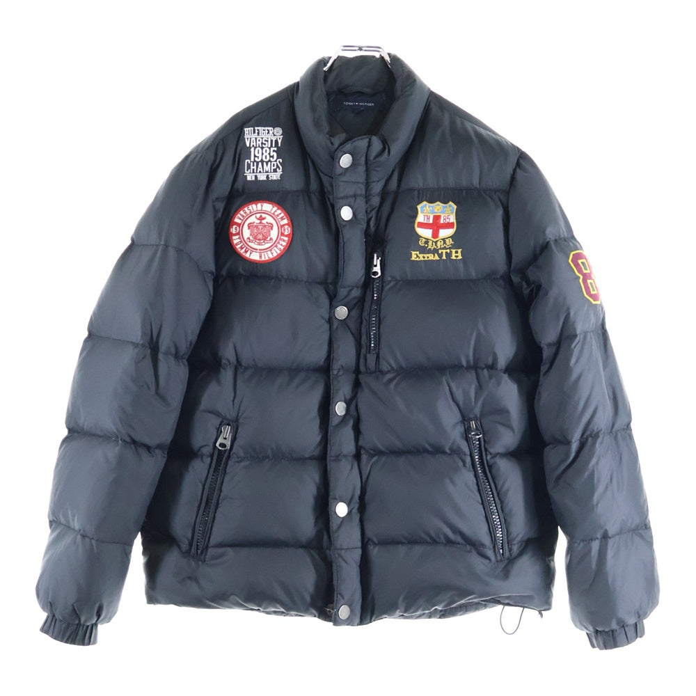 TOMMY HILFIGER(トミーヒルフィガー) エンブレムワッペン付き ジップ 