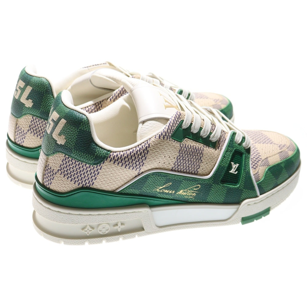 LOUIS VUITTON(ルイヴィトン) LV Trainer LVトレイナーライン ダミエ ローカットスニーカー グリーン 1AC58C VL0273