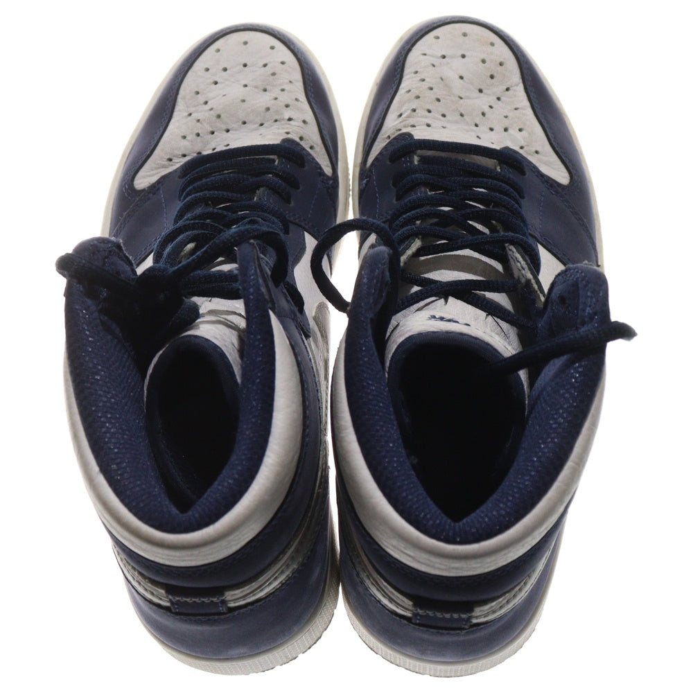 NIKE(ナイキ) AIR JORDAN 1 RETRO HIGH OG CO JP MIDNIGHT NAVY DC1788-100 エアジョーダン ミッドナイト ネイビー ハイカットスニーカー シューズ US8.5/26.5cm
