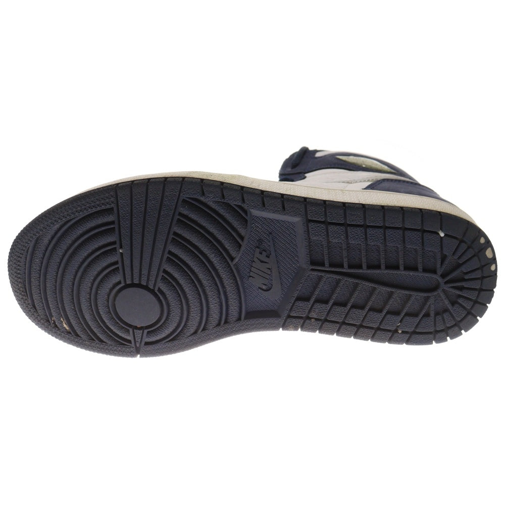 NIKE(ナイキ) AIR JORDAN 1 RETRO HIGH OG CO JP MIDNIGHT NAVY DC1788-100 エアジョーダン ミッドナイト ネイビー ハイカットスニーカー シューズ US8.5/26.5cm