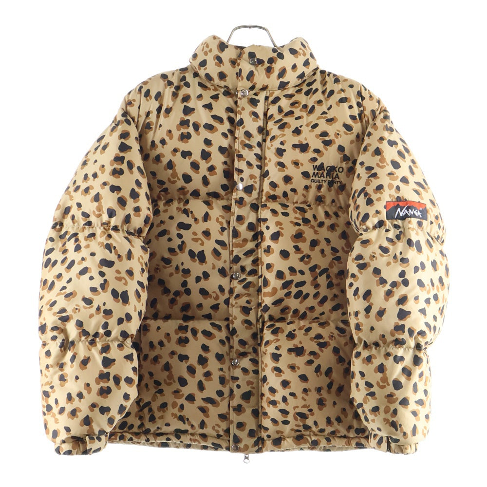 WACKO MARIA(ワコマリア) 23AW LEOPARD DOWN JACKE 23FW-WMO-NA05