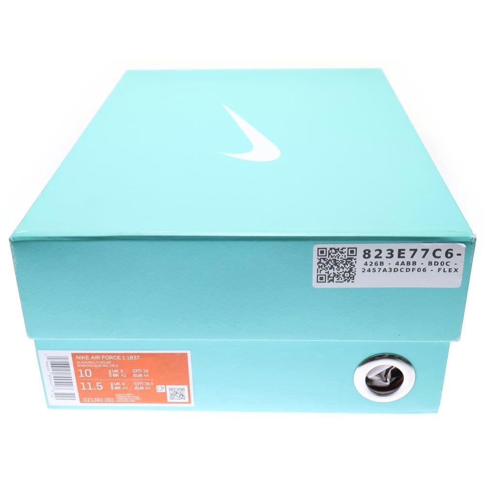 NIKE(ナイキ) ×TIFFANY&CO AIR FORCE 1 LOW 1837 BLACK DZ1382-001 ×ティファニー エアフォース1 ローカットスニーカー シューズ ブラック/ブルー US10/28.0cm