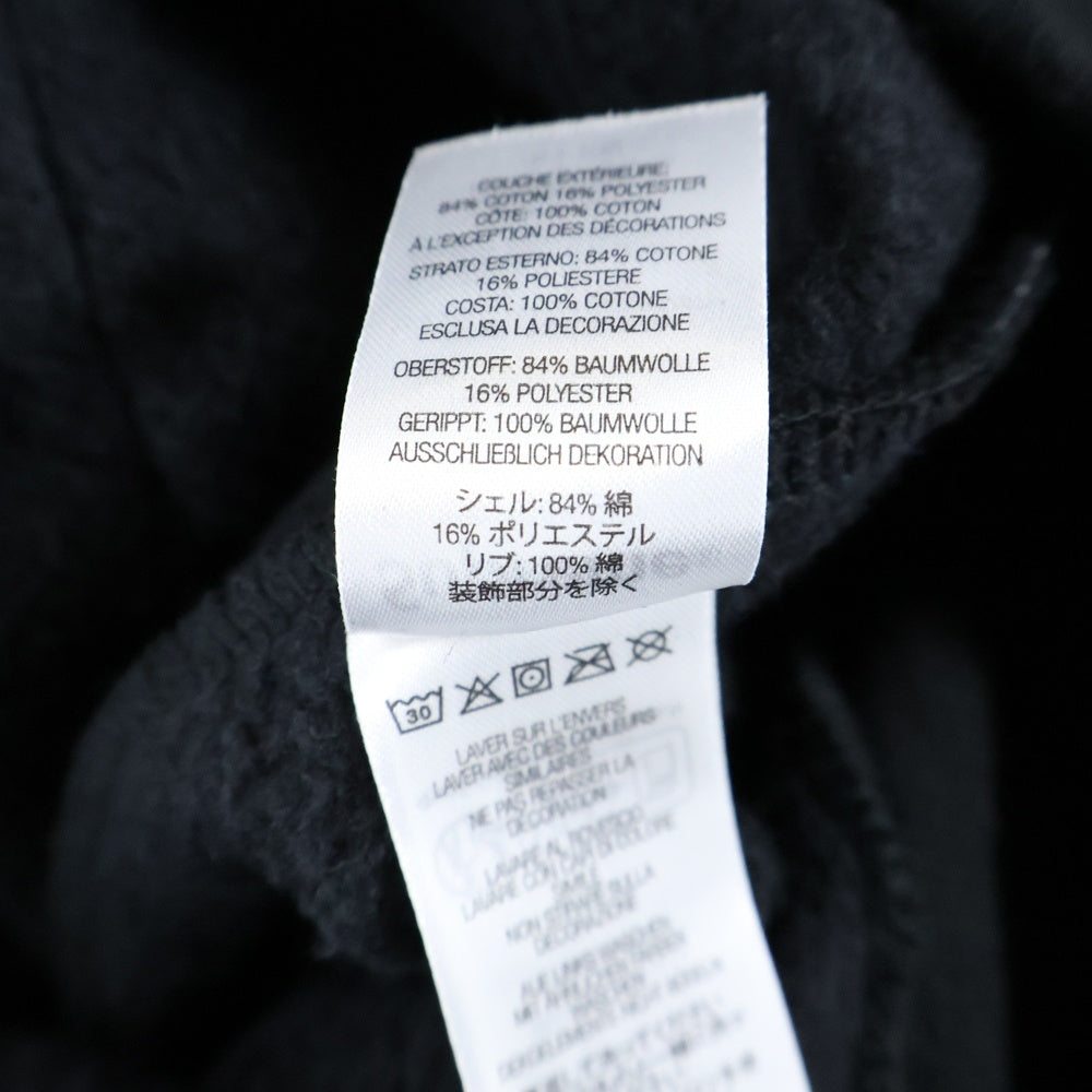 SUPREME(シュプリーム) 25AW Collegiate Applique Zip Up Hooded Sweatshirt カレッジロゴジップアップパーカー ブラック