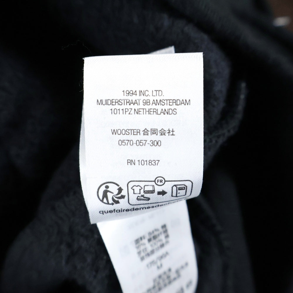 SUPREME(シュプリーム) 25AW Collegiate Applique Zip Up Hooded Sweatshirt カレッジロゴジップアップパーカー ブラック