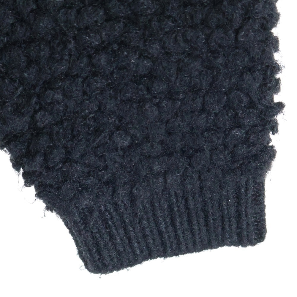 SUPREME(シュプリーム) 24AW Textured Knotted Cardigan テクスチャードノッティドカーディガン ブラック