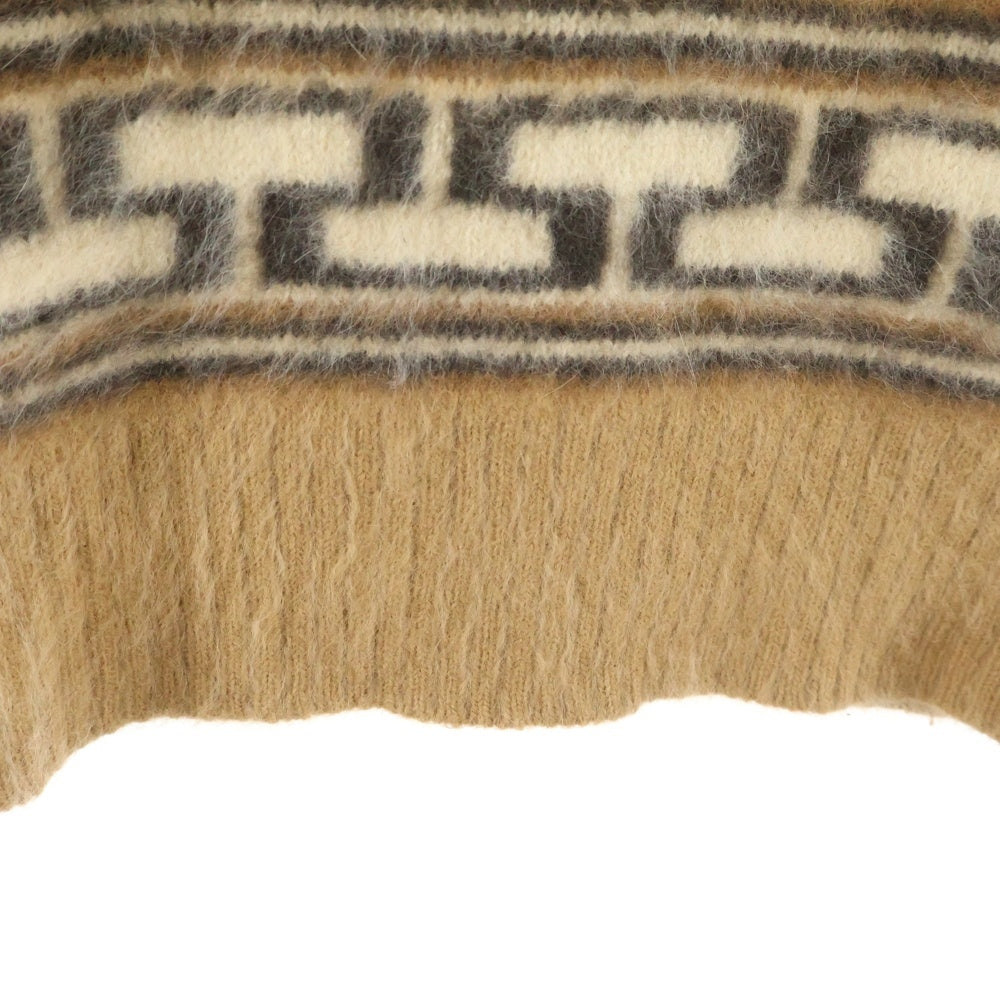 NUMBER (N)INE(ナンバーナイン) アンゴラ モヘアニットセーター ブラウン