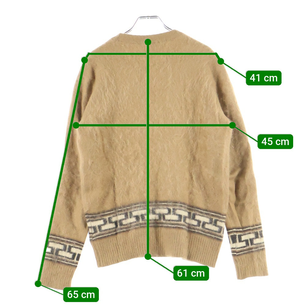 NUMBER (N)INE(ナンバーナイン) アンゴラ モヘアニットセーター ブラウン