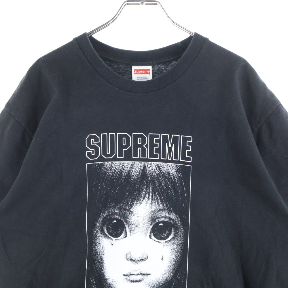 SUPREME(シュプリーム) 24SS MARGARET KEANE TEADROP TEE マーガレットキーンティアドロップ 半袖Tシャツ カットソー ブラック