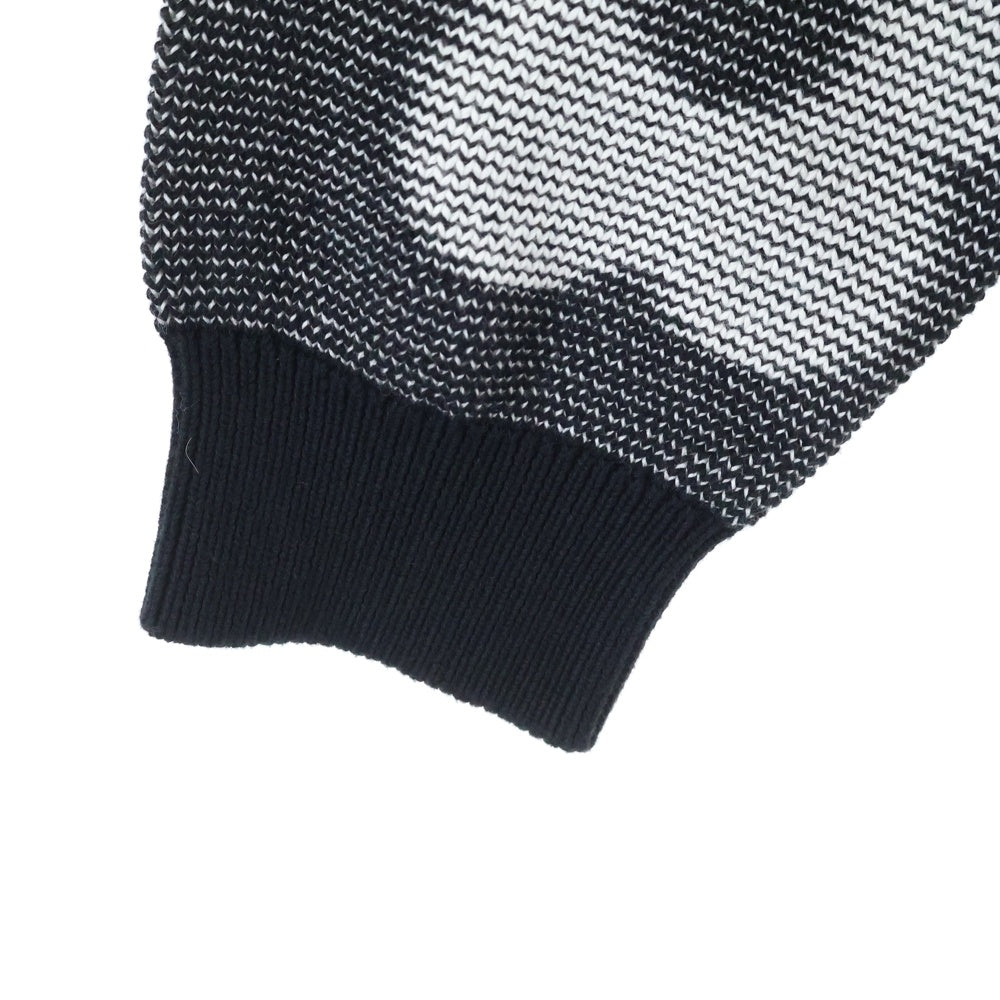 KENZO(ケンゾー) フラワー カーディガン FD65CA4103CA ニット セーター ブラック/ホワイト