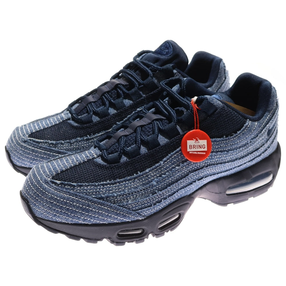 NIKE(ナイキ) ×Levi's AIR MAX 95 OG Denim Blue リーバイス エアマックス デニム ローカットスニーカー インディゴブルー US9/27.0cm HM4743-400