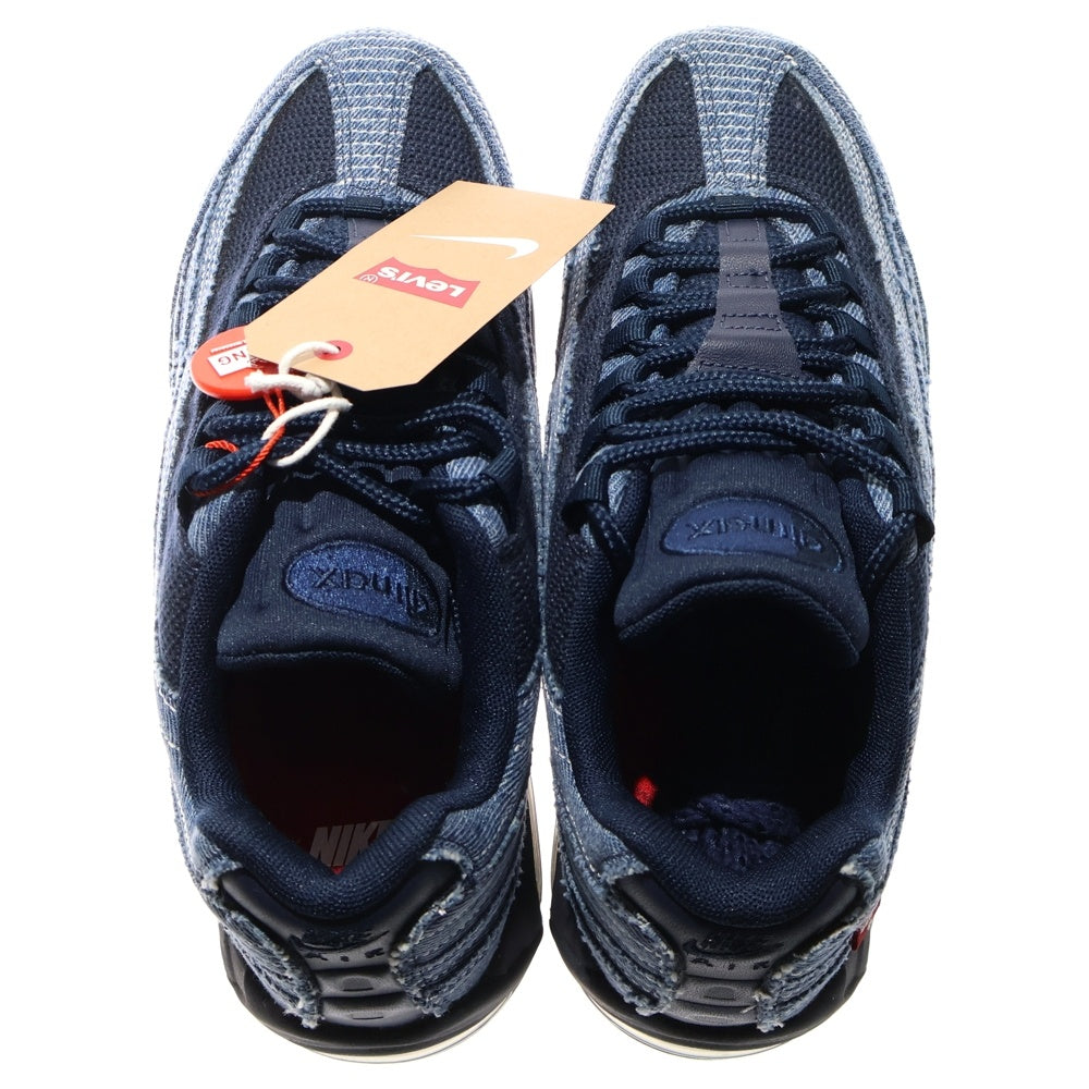 NIKE(ナイキ) ×Levi's AIR MAX 95 OG Denim Blue リーバイス エアマックス デニム ローカットスニーカー インディゴブルー US9/27.0cm HM4743-400
