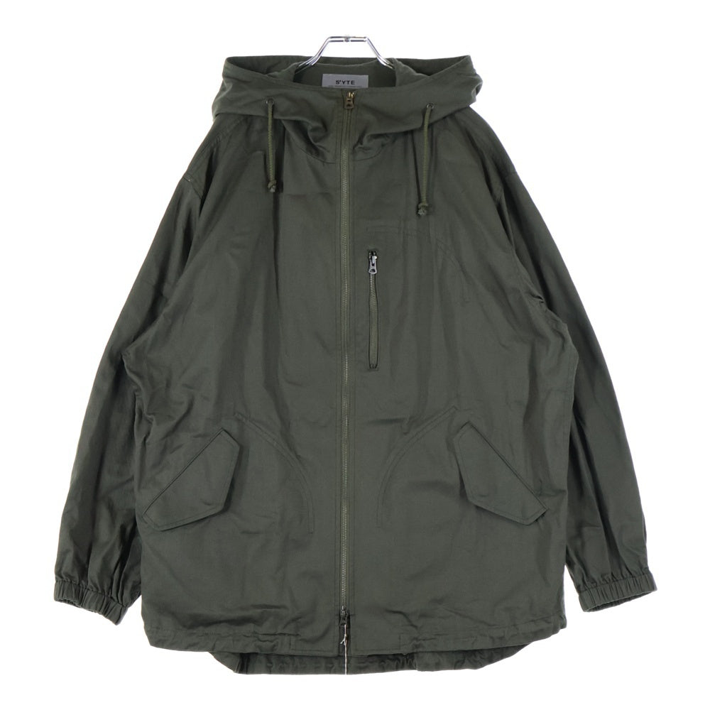 s'yte(サイト) COTTON TWILL MOUNTAIN PARKA コットン ツイル マウンテンパーカー カーキ UL-Y02-081