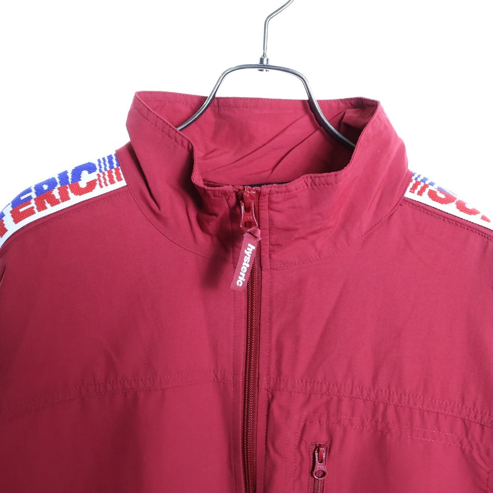 SUPREME(シュプリーム) 24AW ×HYSTERIC GLAMOUR Track Jacket ヒステリックグラマー サイドライン ナイロン トラックジャケット レッド