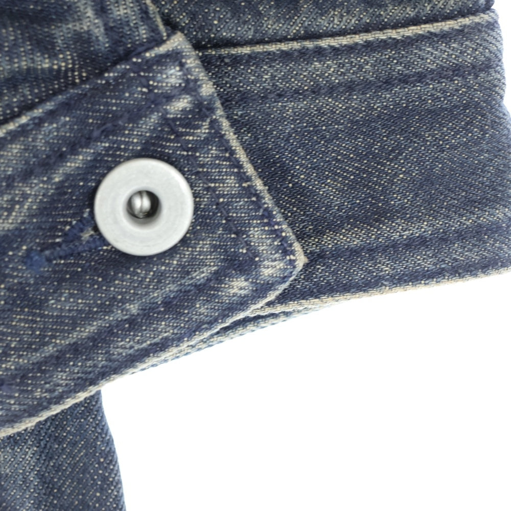 ISAMU KATAYAMA BACKLASH(イサムカタヤマバックラッシュ) つなぎ デニム オールインワン インディゴブルー 1172-04