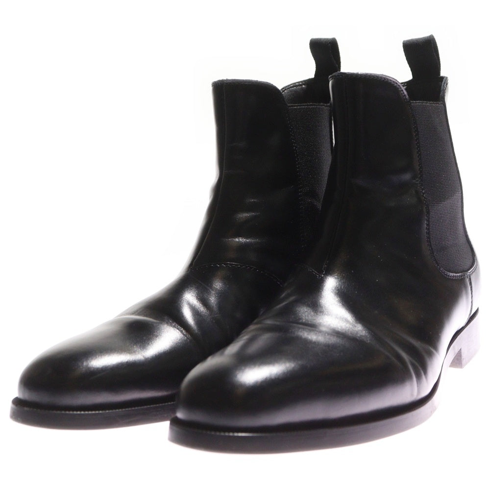 UNITED ARROWS(ユナイテッドアローズ) サイドゴア レザー ハイカットブーツ ブラック UAT010 09