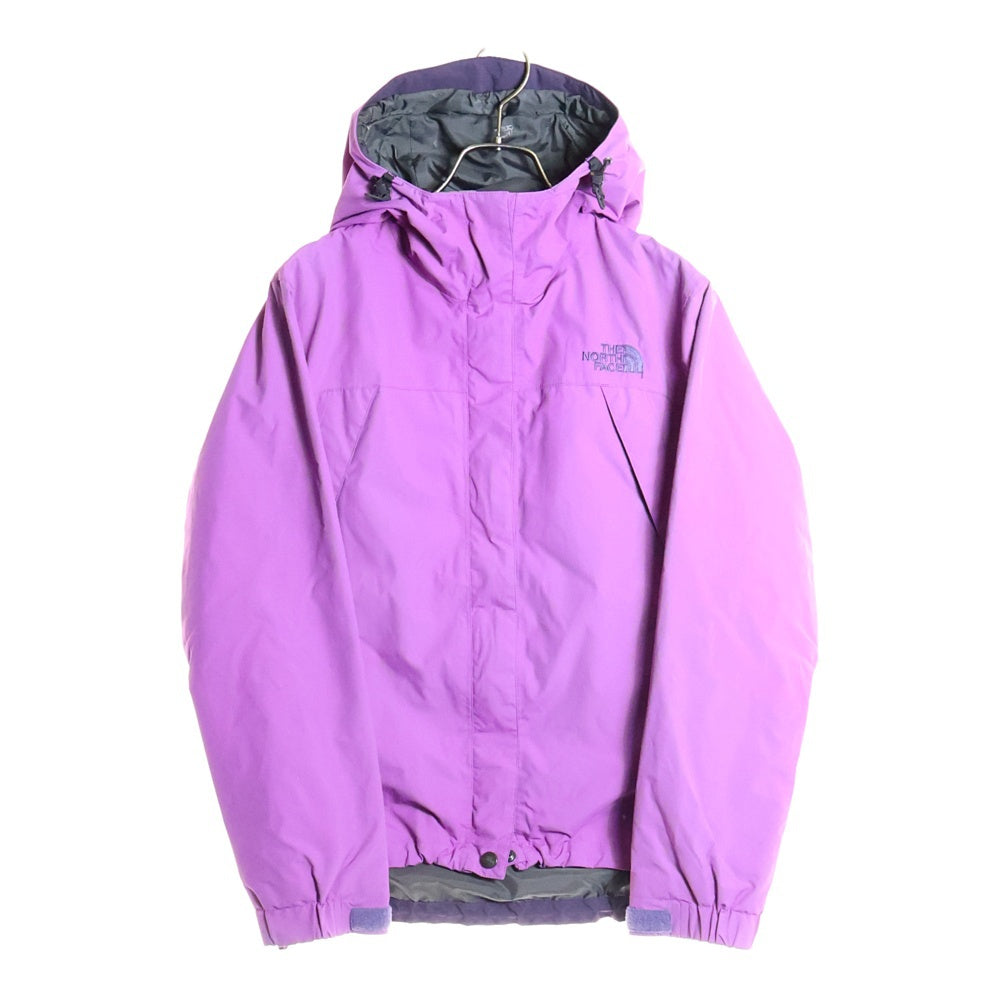 THE NORTH FACE(ザノースフェイス) SCOOP JACKET ロゴ刺繍 スクープ ナイロン マウンテンジャケット パープル NPW10913