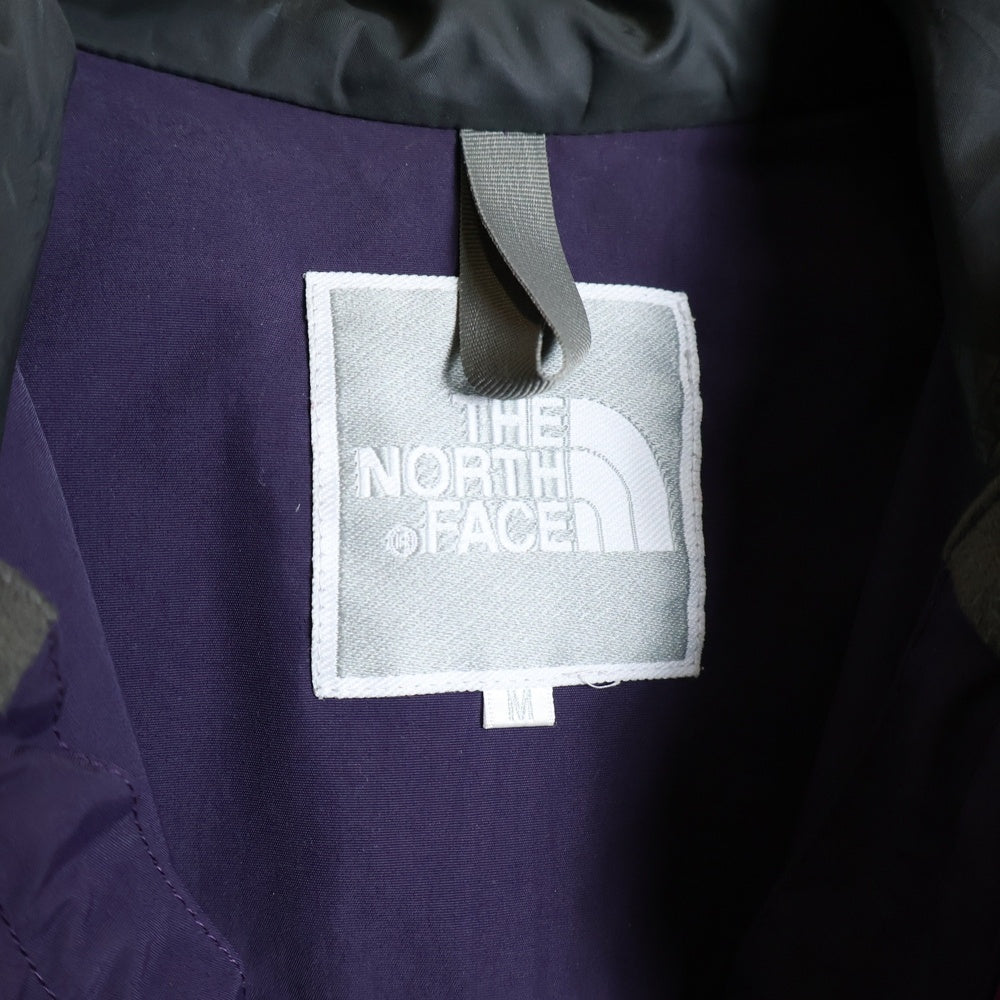 THE NORTH FACE(ザノースフェイス) SCOOP JACKET ロゴ刺繍 スクープ ナイロン マウンテンジャケット パープル NPW10913