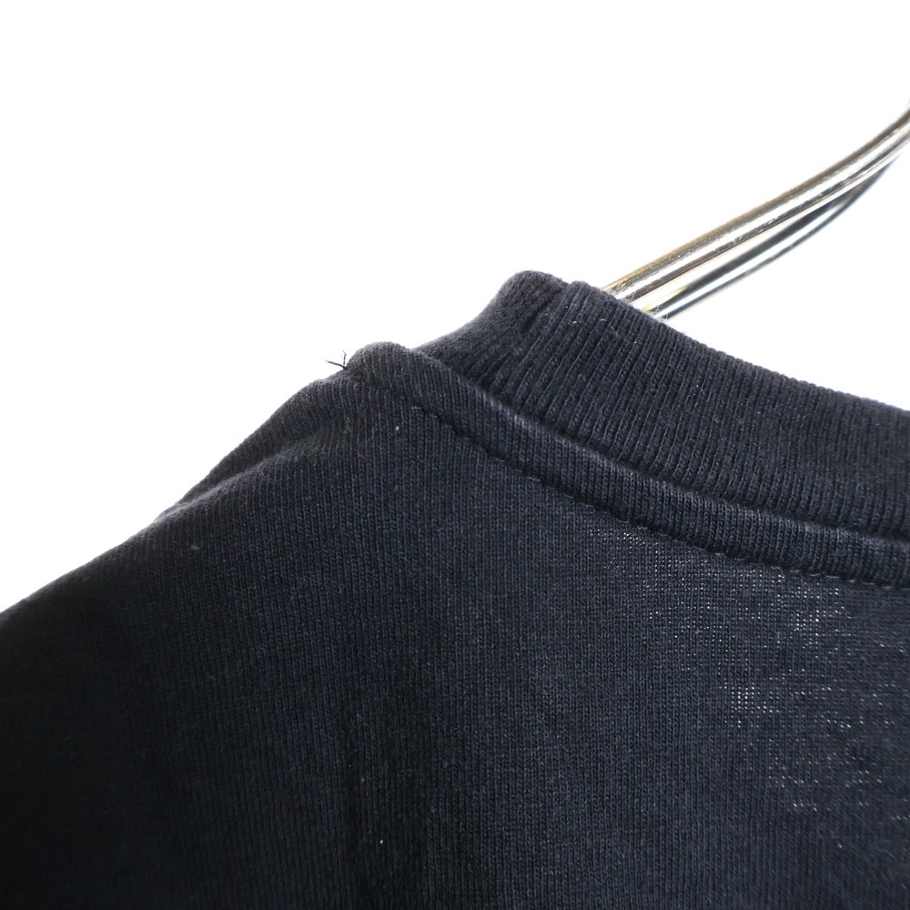 WACKO MARIA(ワコマリア) 25SS WASHED HEAVY WEIGHT CREW NECK T-SHIRT ロゴ刺繍 クルーネック ヘビーウェイト 半袖Tシャツ カットソー ブラック 25SS-WMT-WT03