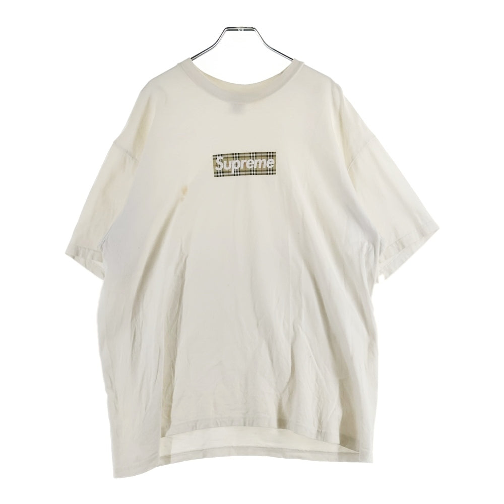 SUPREME(シュプリーム) 22SS ×Burberry Box Logo Tee バーバリー