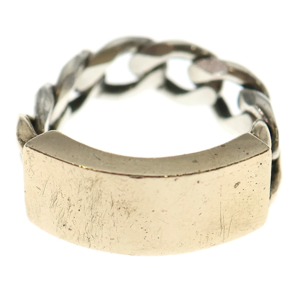 TENDERLOIN(テンダーロイン) T-I.D.RING 8K ID SV925 コンビ リング チェーン シルバー/ゴールド