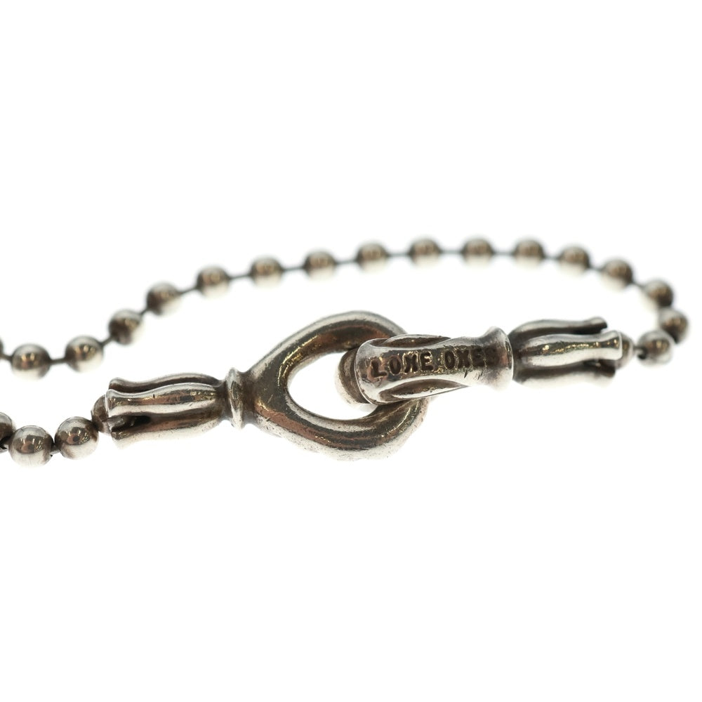 LONE ONES(ロンワンズ) CRANE BELL M クレーンベル メイティングフライト フック ボール チェーン L ネックレス MFNH-0003L