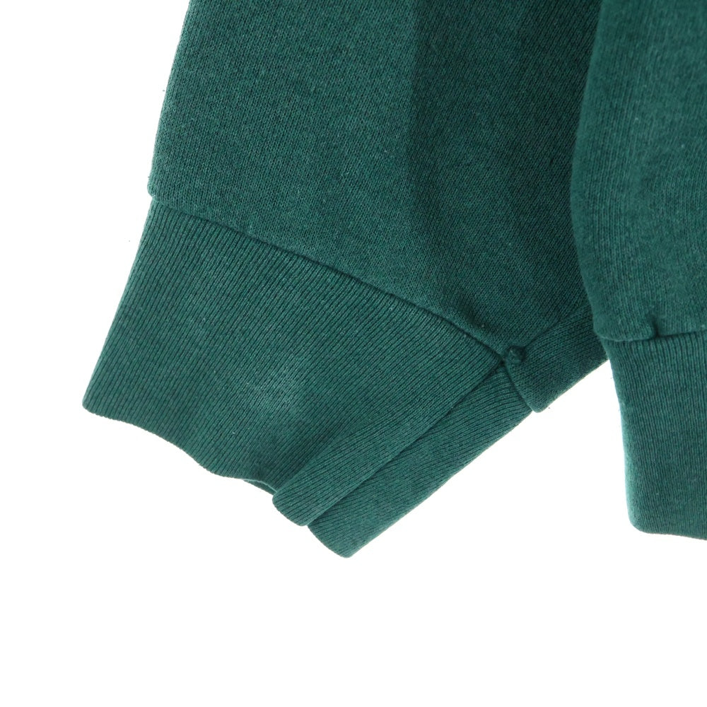 VINTAGE(ヴィンテージ) 90S DELTA LAFAYETTE カレッジロゴ クルーネック 長袖スウェット トレーナー グリーン