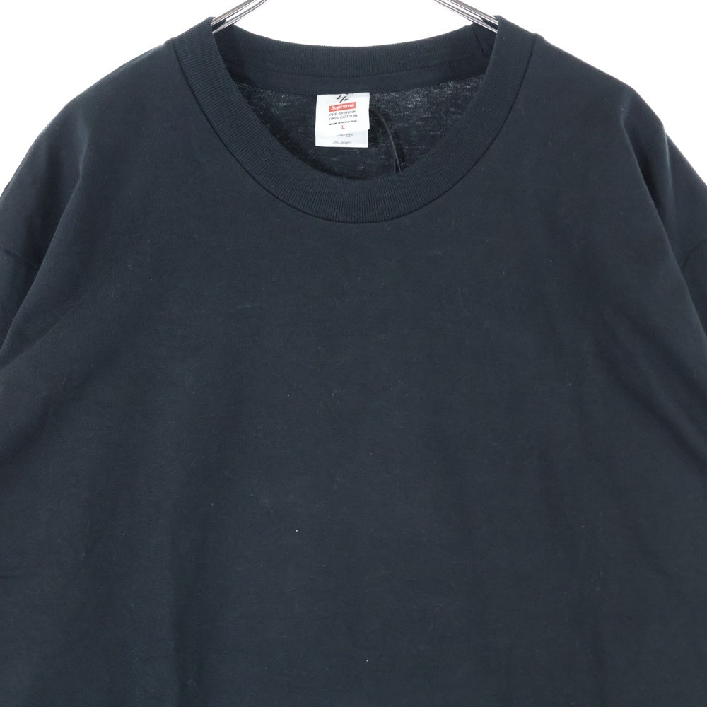SUPREME(シュプリーム) 25AW Y's by Yohji Yamamoto L/S Tee ワイズ ヨウジヤマモト バックプリント クルーネック 長袖Tシャツ カットソー ブラック YX-T72-763-2