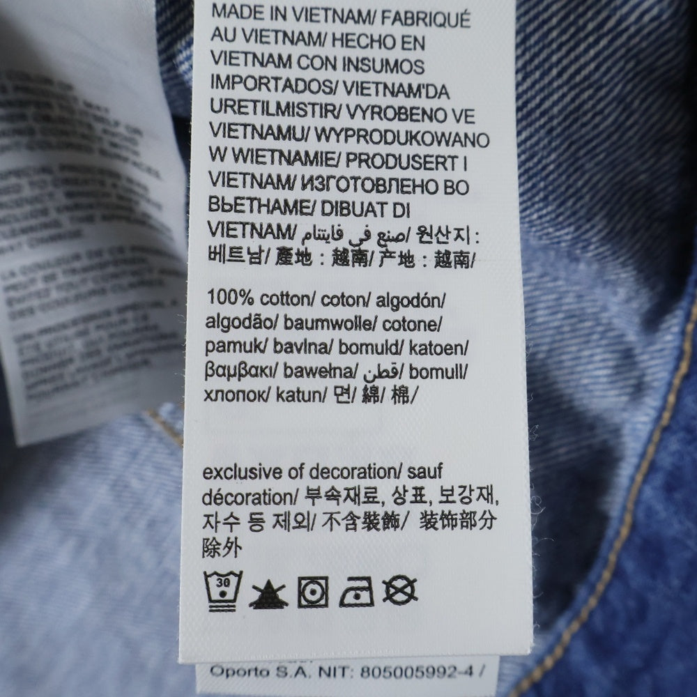 Calvin Klein Jeans(カルバンクラインジーンズ) 90S DENIM JACKET クロップド丈 デニムジャケット インディゴブルー J223695 レディース