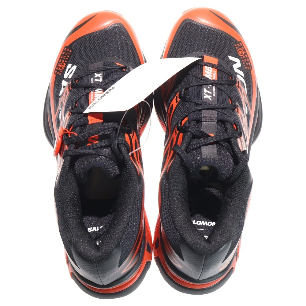 SALOMON(サロモン) × MM6 Maison Margiela XT MM6 SH1WS0020/491083 エムエムシックス メゾン マルジェラ ローカットスニーカー シューズ ブラック/オレンジ US11/28.0cm