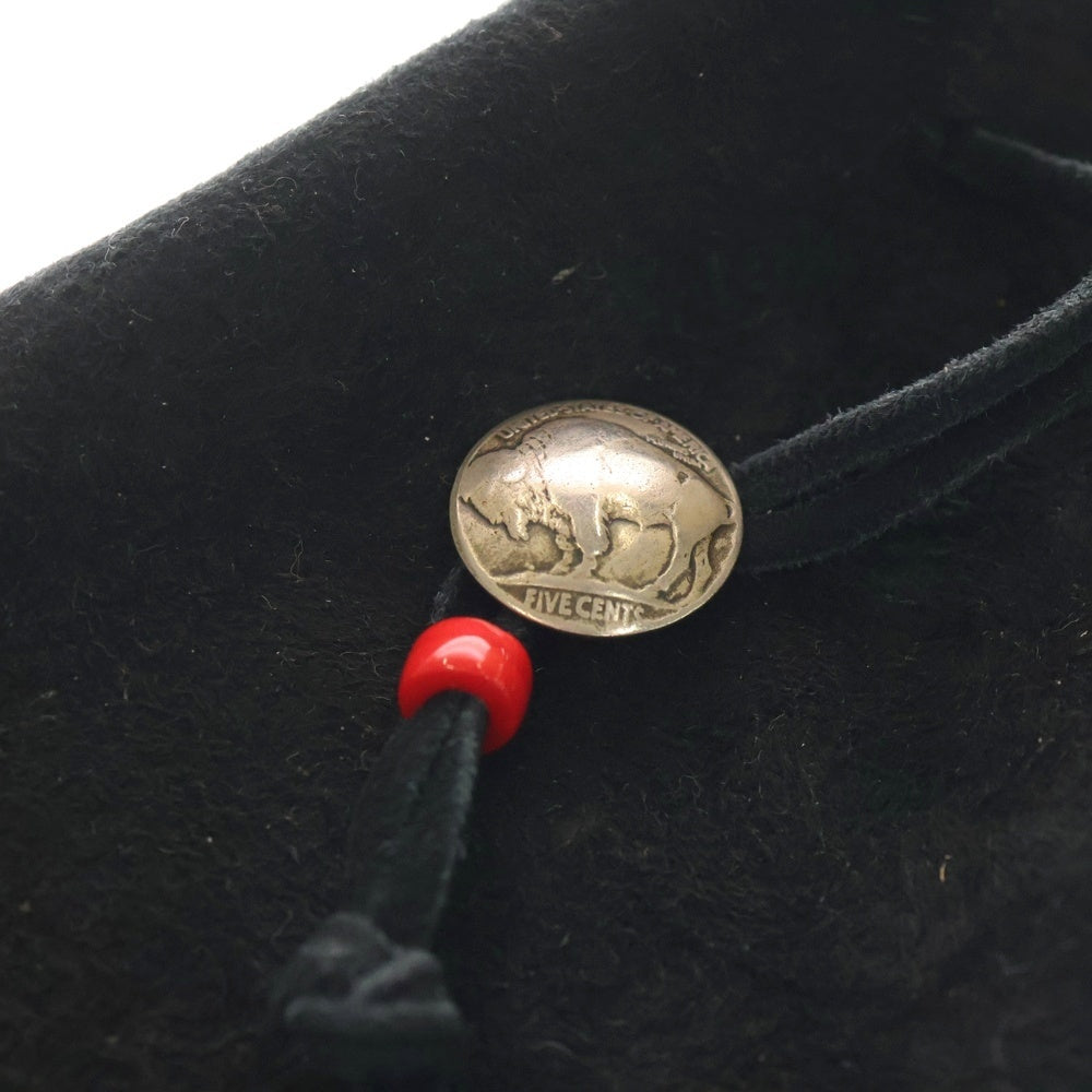 goro's(ゴローズ) コンチョ付き巾着ポーチL