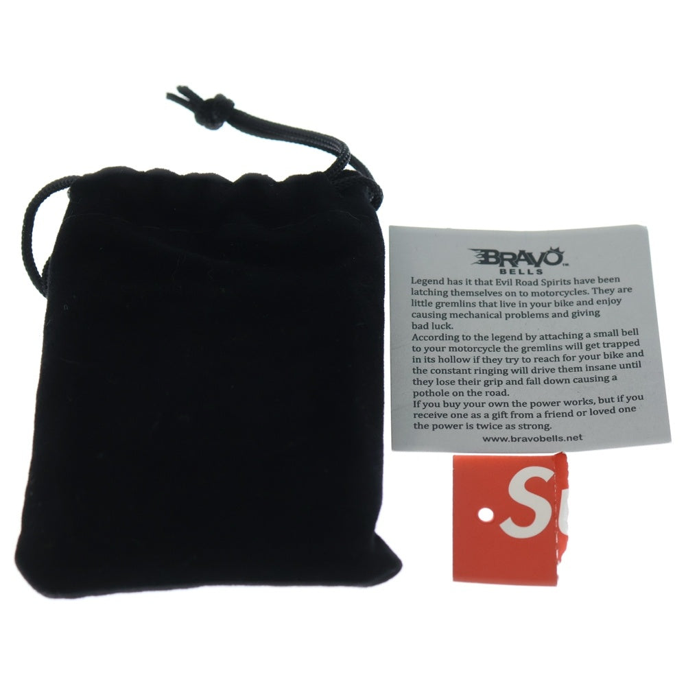 SUPREME(シュプリーム) 25SS SKULL BELL KEYCHAN スカルベルキーチャーム シルバー