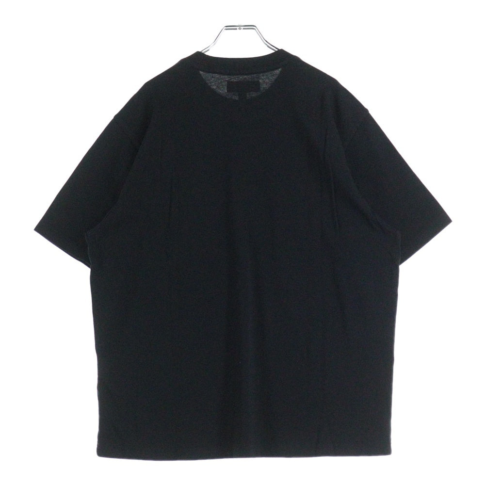 SUPREME(シュプリーム) 25SS Capital フロントロゴ刺繍 半袖Tシャツ カットソー ブラック