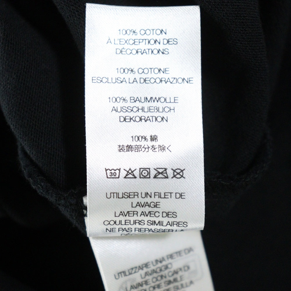 SUPREME(シュプリーム) 25SS Capital フロントロゴ刺繍 半袖Tシャツ カットソー ブラック