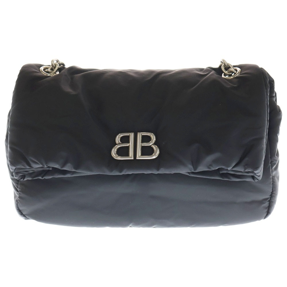 BALENCIAGA(バレンシアガ) MONACO BAG CHAIN モナコ BBロゴ ナイロン