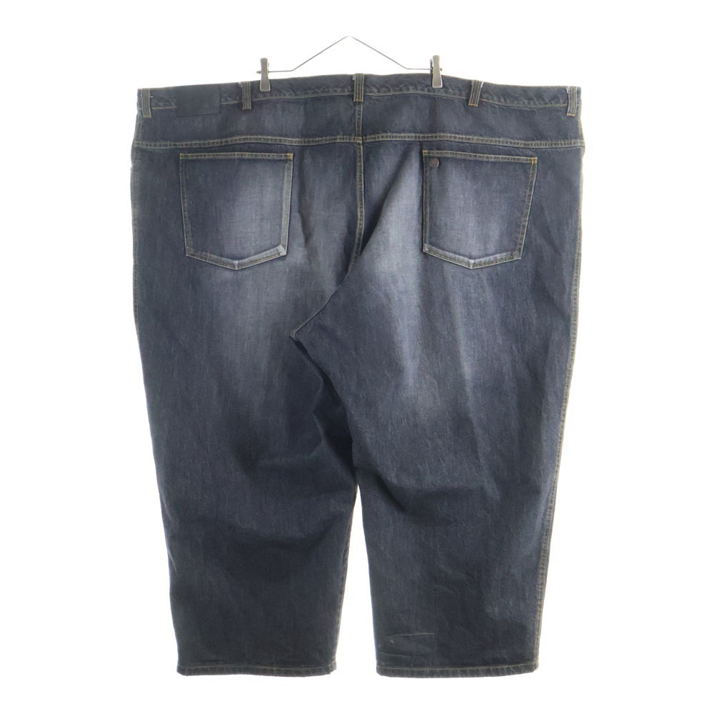 ORIMI(オリミ) OVERLAP BUGGY DENIM PANTS オーバーラップ ウォッシュ加工 バギーデニムパンツ インディゴブラック A25206