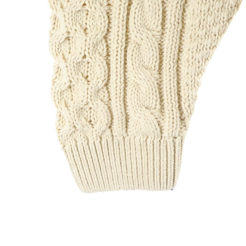 NIKE(ナイキ) AS M NL CABLE KNIT SWEATER クルーネック ケーブル 長袖ニット セーター ベージュ DQ5177-206