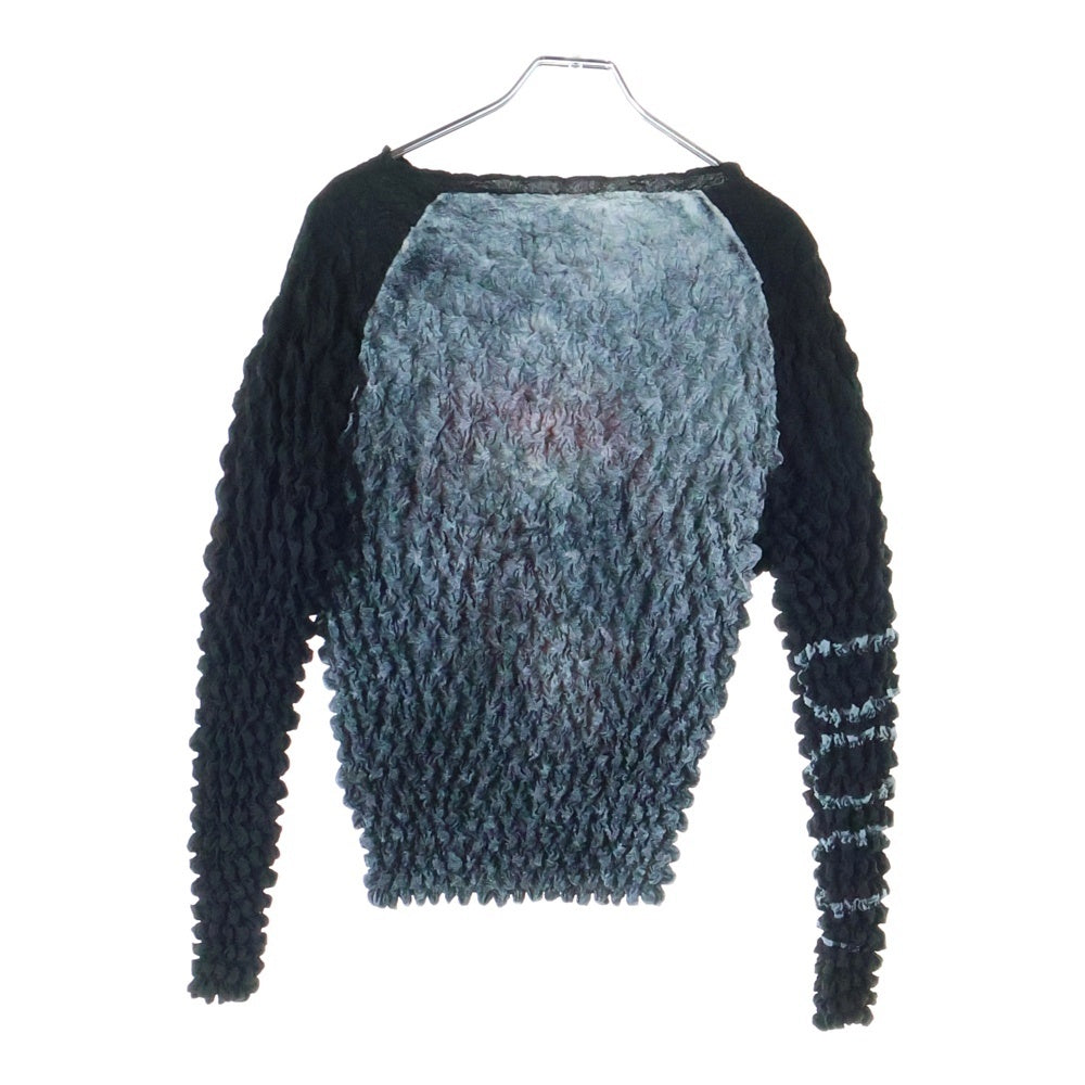 MASU(エムエーエスユー) TONGUE AND LIPS POPCORN RAGLAN L/S T-SHIRT ローリングストーンズ ポップコーン 長袖Tシャツ ロングスリーブ グレー MVFW-CS0122RS レディース
