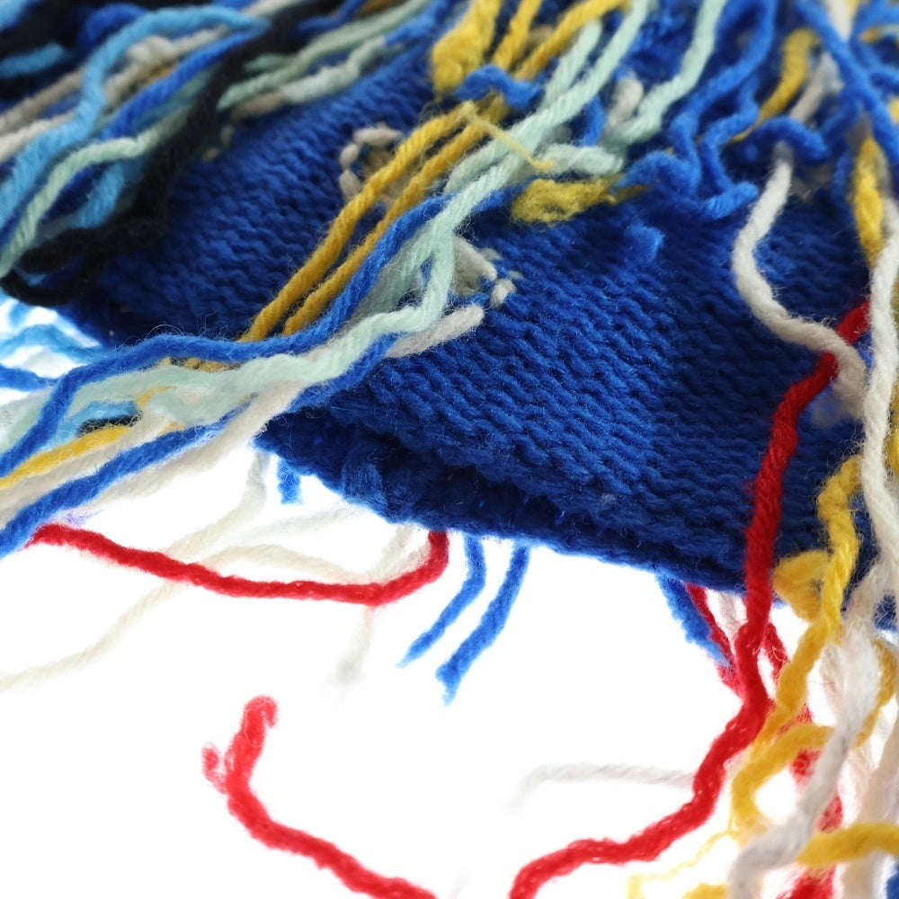 CHARLES JEFFREY LOVERBOY(チャールズジェフリーラバーボーイ) フリンジ アクリル ニットキャップ マルチカラー