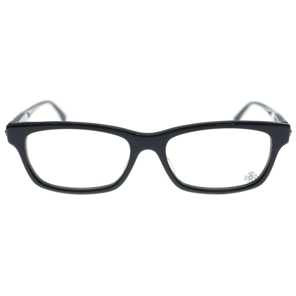 CHROME HEARTS(クロムハーツ) DROP BOX ドロップボックス CHプラステンプル ウェリントンフレーム メガネ サングラス 眼鏡 ブラック
