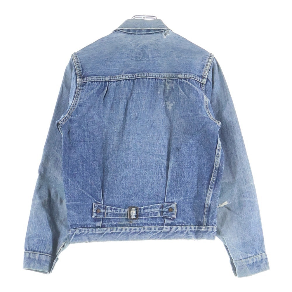 Levi's(リーバイス) 40-50S 506XX 1st BIG-E DENIM JACKET SLIDE BACKLE スライドバックル ボタン裏刻印無し デニムジャケット