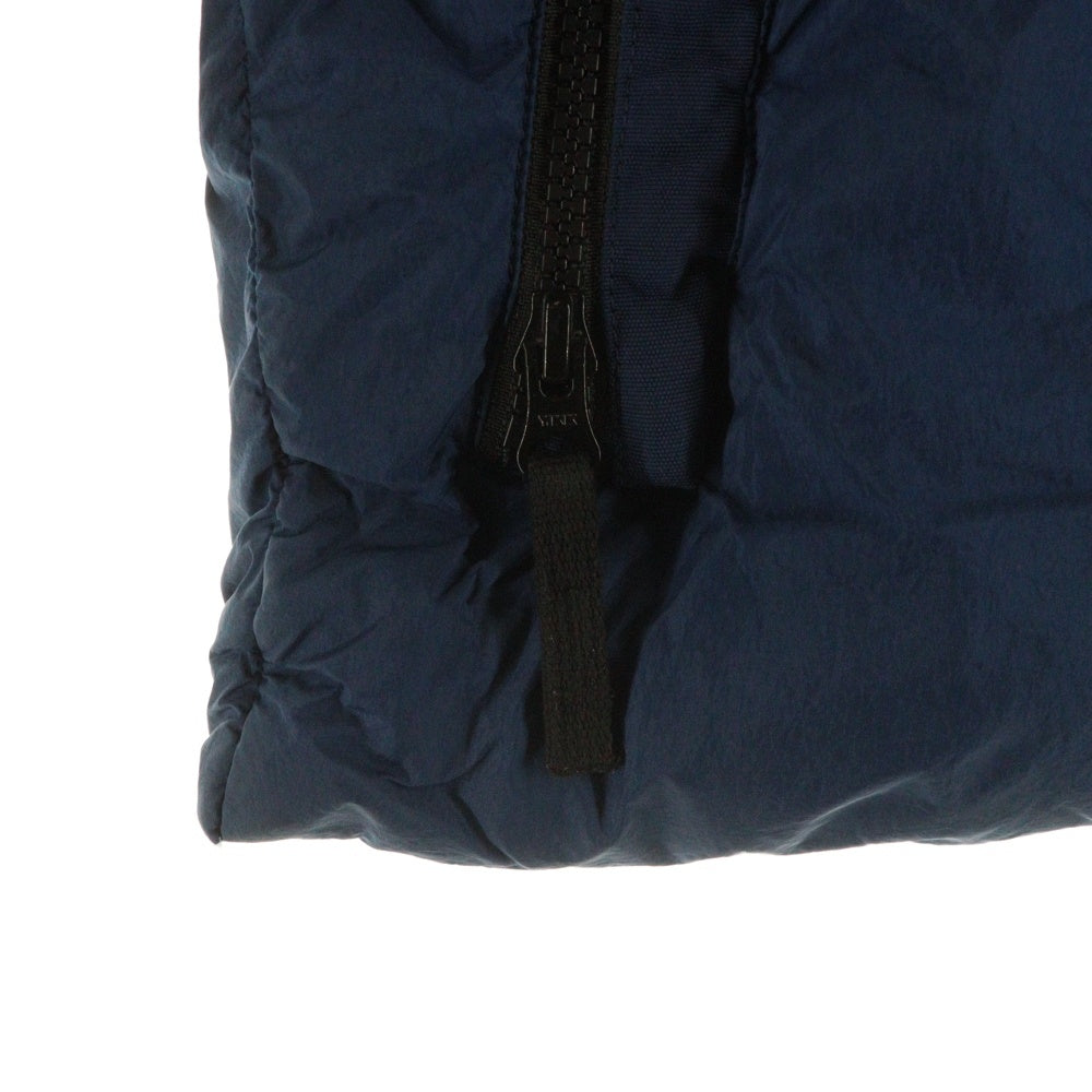 STONE ISLAND(ストーンアイランド) Garment Dye Crinkle Down Puffy Jacket 671542223 ガーメントダイ ロゴワッペン ダウンジャケット ブルー