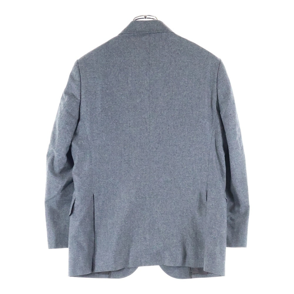 Ermenegildo Zegna(エルメネジルドゼニア) 14milmil 2ボタン カシミヤ混 テーラードジャケット グレー